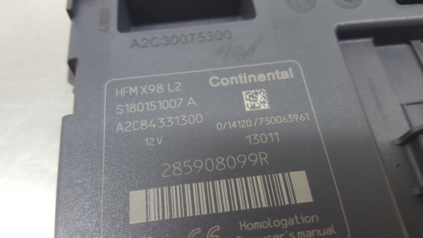 Lecteur de clé d’allumage RENAULT Captur (J5_) Imagem-4