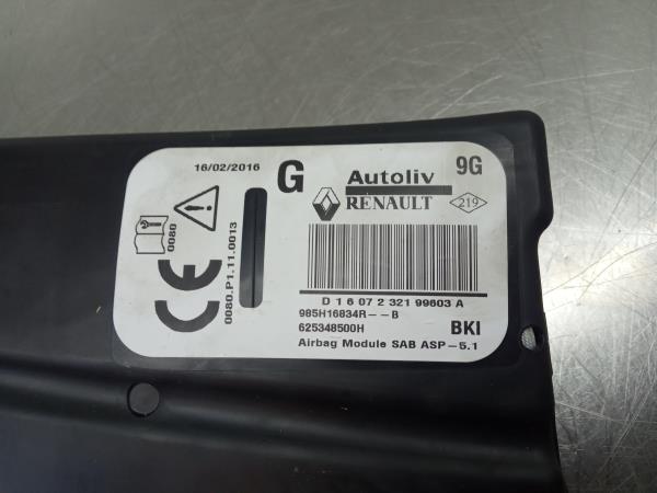 Airbag Guache RENAULT Captur (J5_) Imagem-2