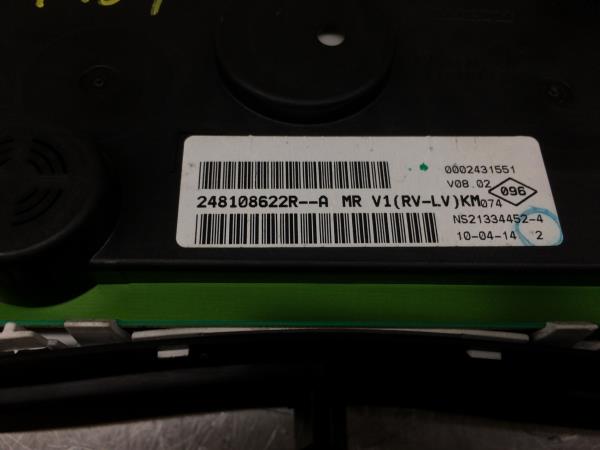 Quadrante / painel de instrumentos DACIA Dokker (0S_) Imagem-2