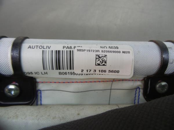 Airbag Rideau Guache RENAULT Megane III Coupé (DZ0/1_) Imagem-2