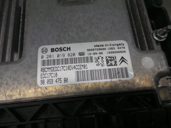 Centralina motor / ECU PEUGEOT 208 Imagem-3