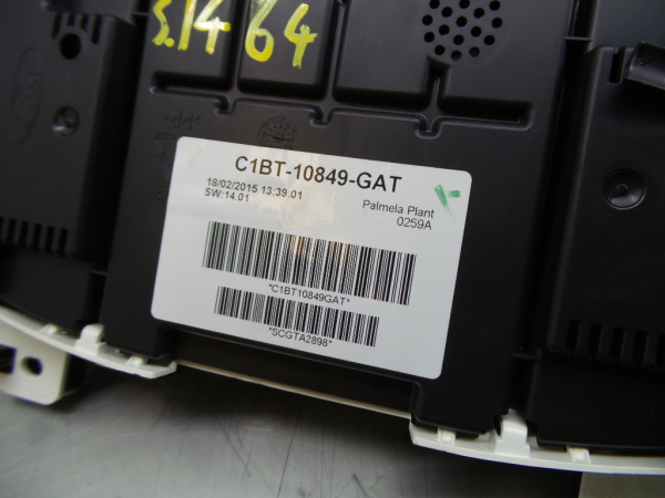 Instrument cluster FORD Fiesta VI (CB1, CCN) Imagem-3