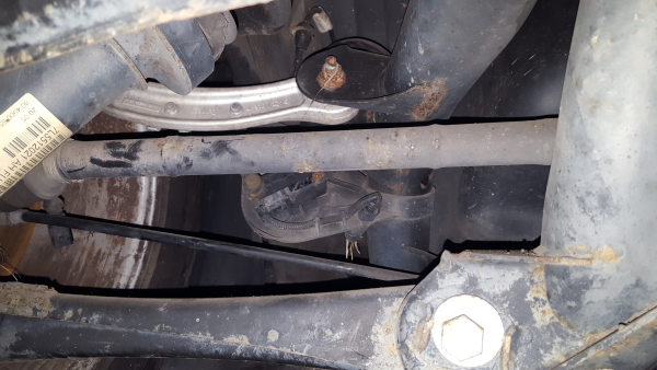 Left rear driveshaft PORSCHE Cayenne (9PA)