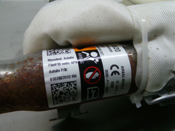 Airbag Rideau Droite OPEL Astra J Imagem-2