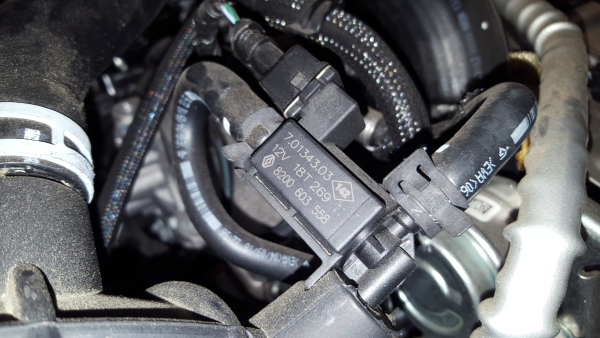 Valve contrôle d'air-air d'admission RENAULT Clio IV (BH_)