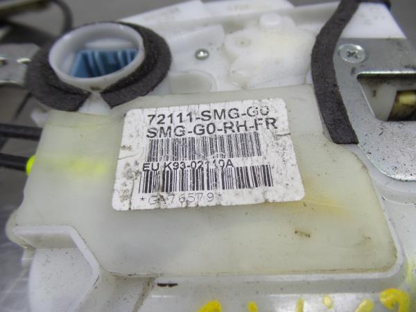 Front Right Door Lock HONDA Civic VIII Hatchback (FN_, FK_) Imagem-3
