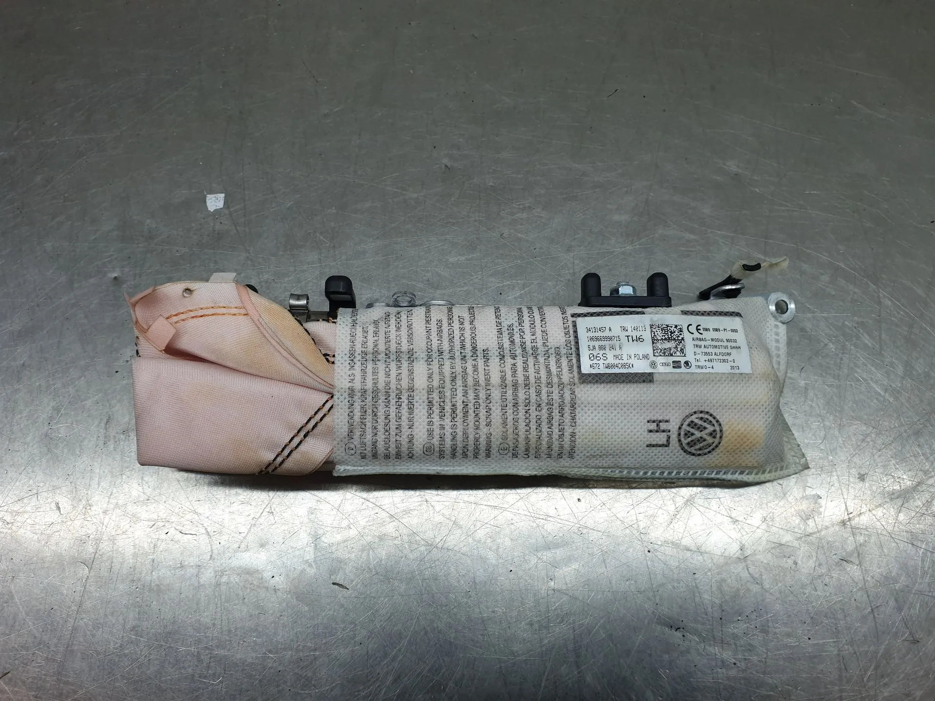 Left Seat Airbag SEAT Toledo IV (KG3) Imagem-1