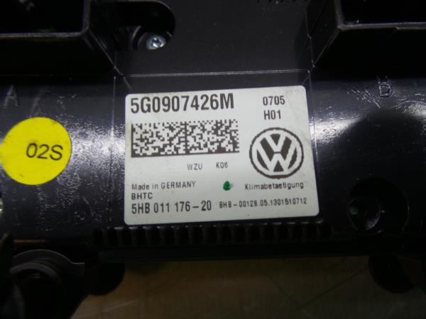 Comando clima VOLKSWAGEN Golf VII (5G1, BQ1, BE1, BE2) Imagem-3