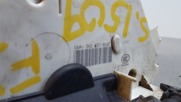 Serrure Avant Droite VOLKSWAGEN Golf VII (5G1, BQ1, BE1, BE2) Imagem-3