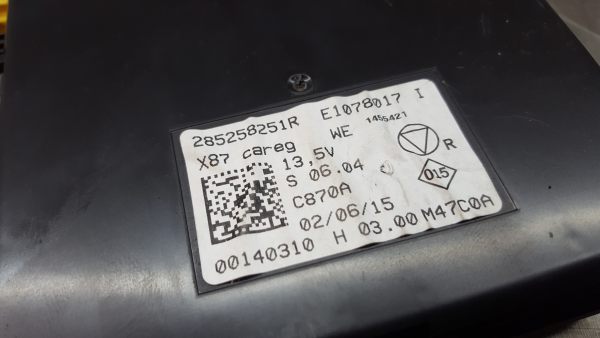 Module de confort RENAULT Captur (J5_) Imagem-3