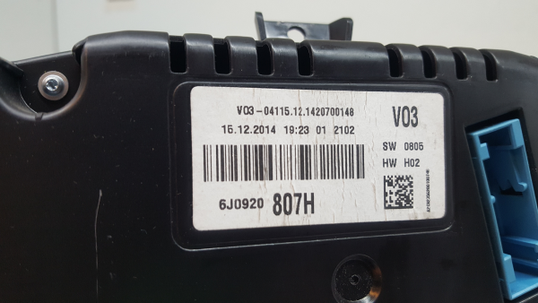 Compteur de vitesse SEAT Ibiza IV (6J5, 6P1) Imagem-2