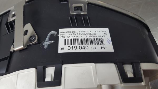 Instrument cluster PEUGEOT 208 Imagem-6