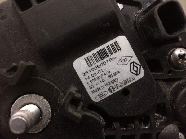 Alternador RENAULT Clio IV (BH_) Imagem-4