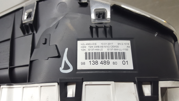 Quadrante / painel de instrumentos PEUGEOT 2008 I (CU_) Imagem-2