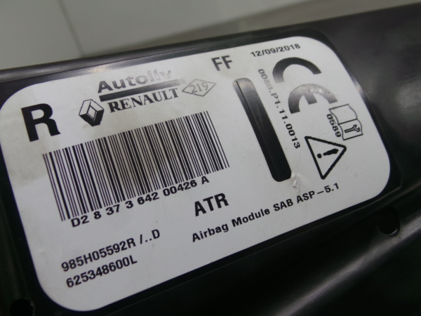 Airbag Destro RENAULT Clio IV (BH_) Imagem-3