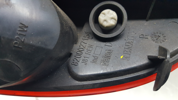 Feu antibrouillard Arrière Droite RENAULT Espace IV (JK0/1_) Imagem-5