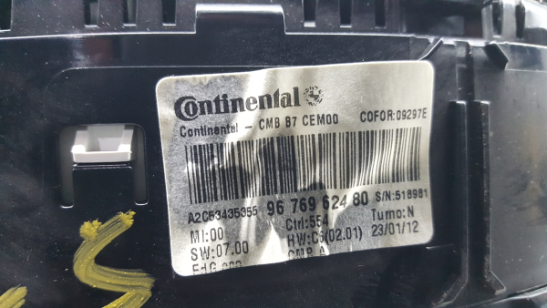 Quadrante / painel de instrumentos CITROËN C4 II (B7) Imagem-3