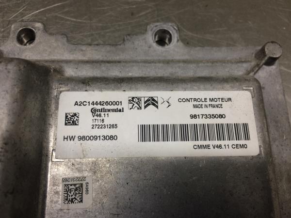 Centralina motor / ECU CITROËN C3 III (SX) Imagem-5