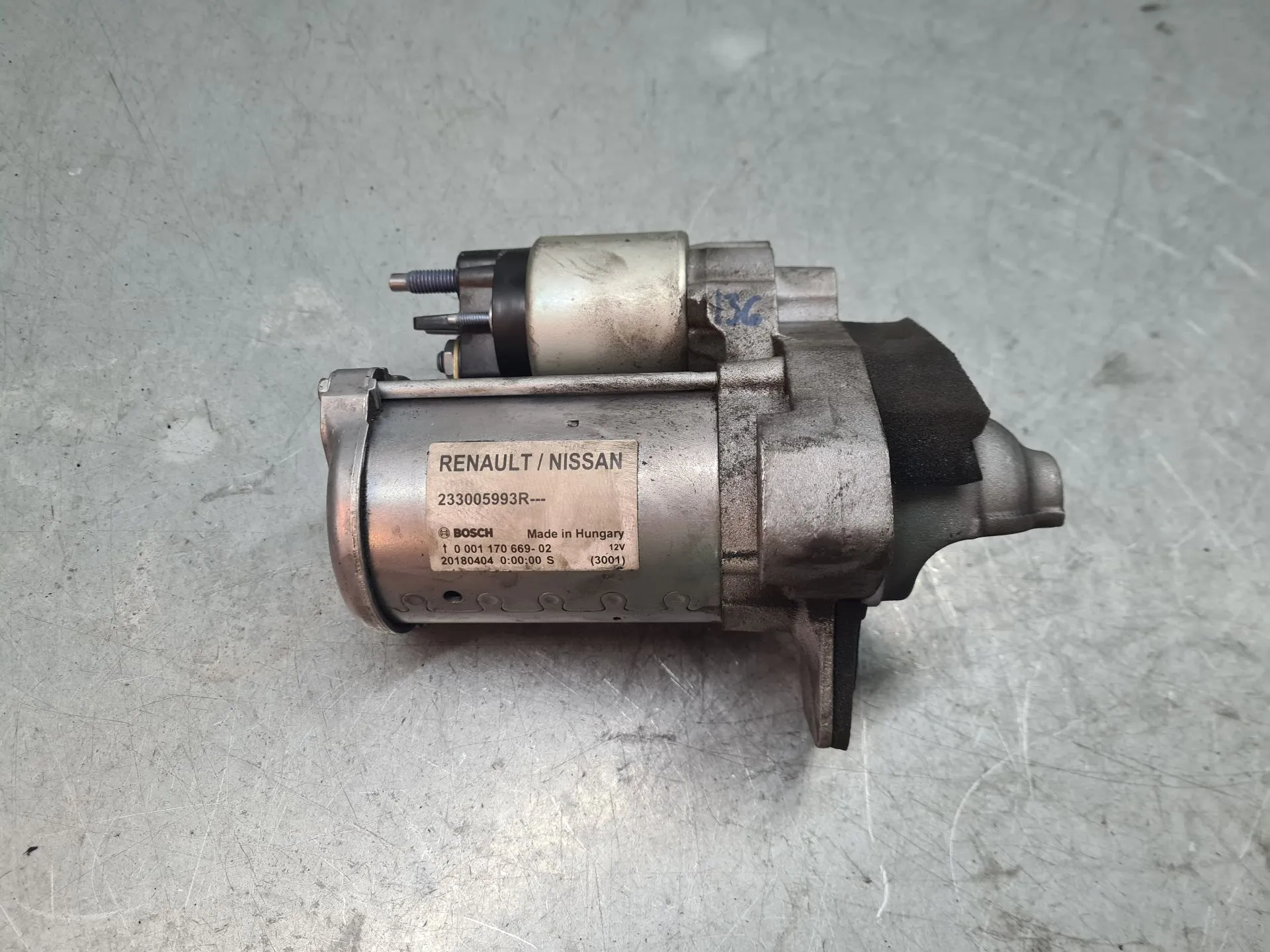 Motor de arranque NISSAN Micra V (K14) Imagem-1