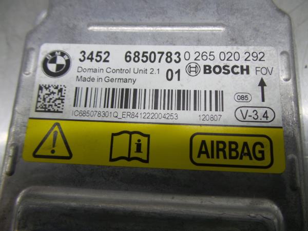 Airbag control unit / ECU Airbag BMW 5 (F10) Imagem-3
