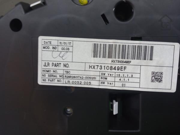 Quadrante / painel de instrumentos JAGUAR XE (X760) Imagem-2