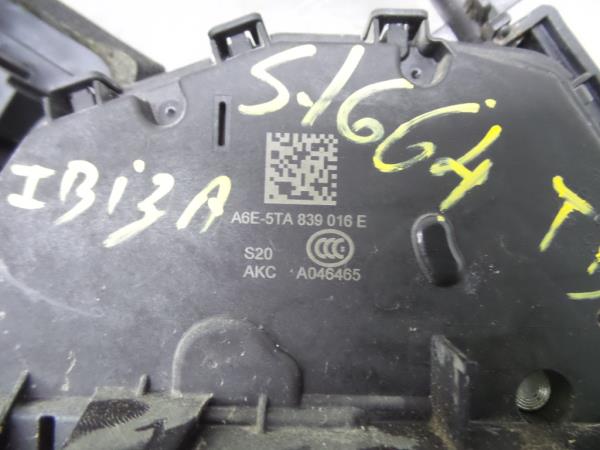 Serrure Arrière Droite SEAT Ibiza V (KJ1) Imagem-4