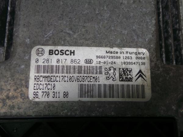 Centralina motor / ECU CITROËN C4 II (B7) Imagem-2