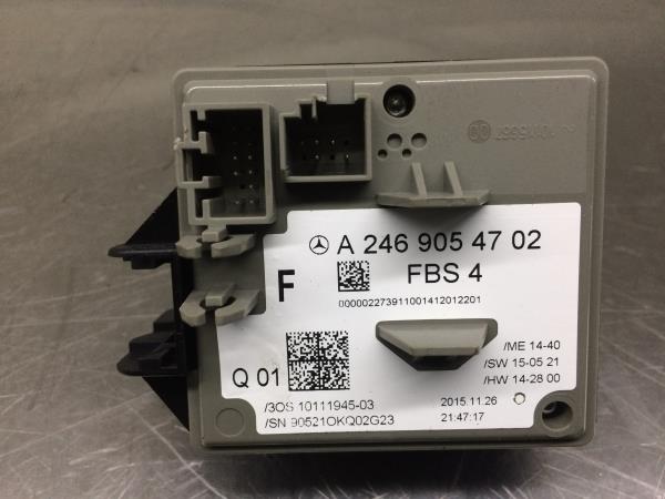 Ignition control unit (immobilizer) MERCEDES-BENZ Classe A (W176) Imagem-2