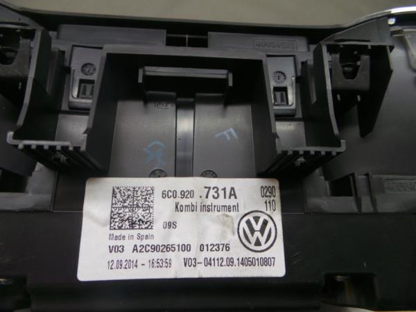 Quadrante / painel de instrumentos VOLKSWAGEN Polo (6R, 6C) Imagem-3