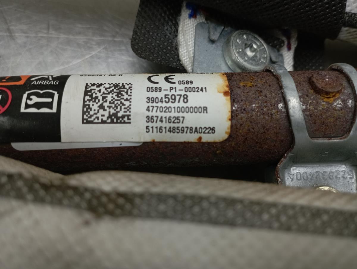 Right Curtain Airbag OPEL Corsa E Imagem-2