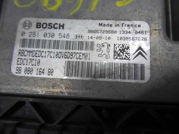 Centralina motor / ECU CITROËN C4 Cactus Imagem-3