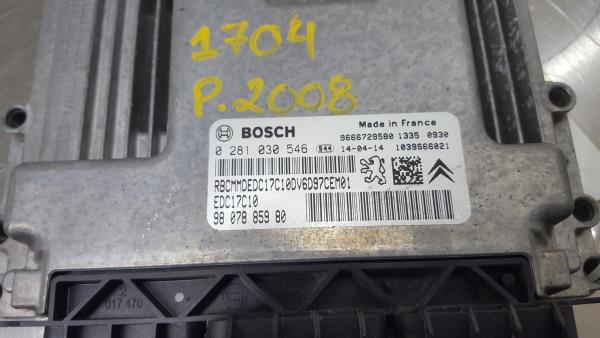 Centralina motor / ECU PEUGEOT 2008 I (CU_) Imagem-2