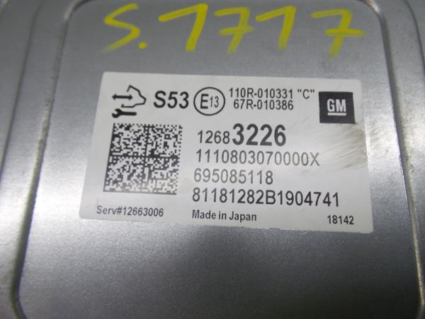 Centralina motor / ECU OPEL Corsa E Imagem-2