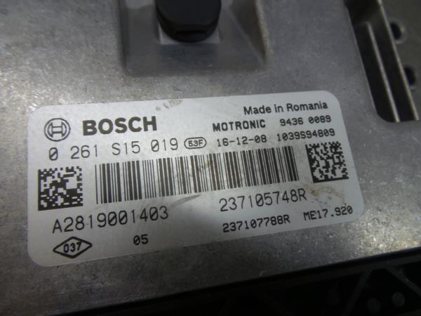 Centralina motor / ECU SMART ForFour (453) Imagem-3