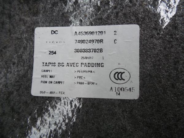 Moquette Interna SMART ForFour (453) Imagem-1