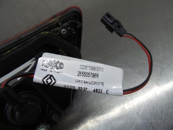 Fanale Destro Baule RENAULT Clio IV (BH_) Imagem-3
