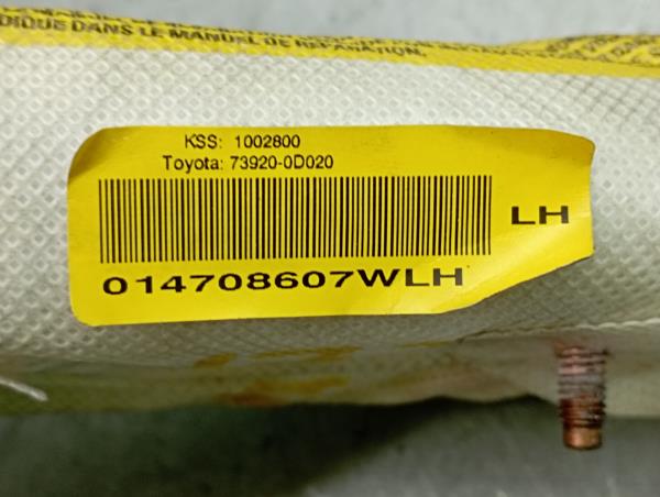 Airbag banco esquerdo TOYOTA Yaris (_P9_) Imagem-2