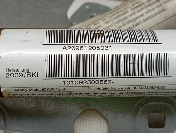 Right Curtain Airbag MINI Mini Clubman (R55) Imagem-2