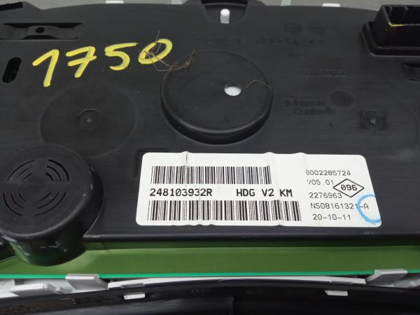 Instrument cluster DACIA Lodgy (JS_) Imagem-2