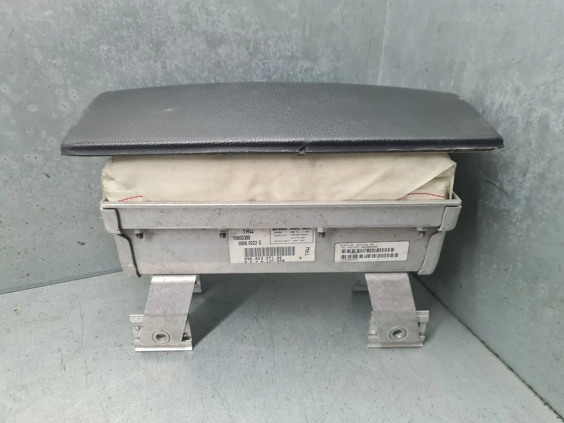 Airbag passageiro PORSCHE 911 Cabriolet (996)