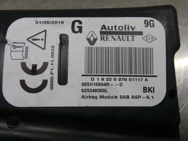 Airbag Izquierdo RENAULT Captur (J5_) Imagem-2
