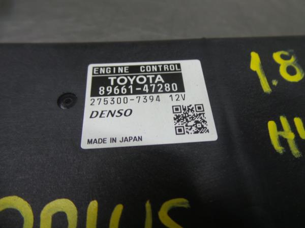 Centralina motor / ECU TOYOTA Prius Hatchback (_W3_) Imagem-3
