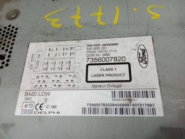 Radio / autorradio FORD Ka (RU8) Imagem-3