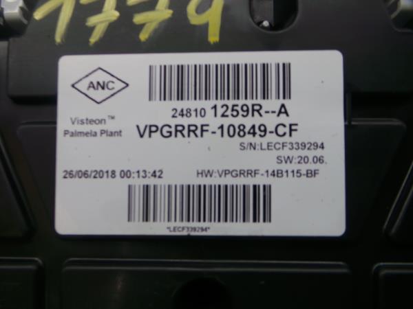 Quadrante / painel de instrumentos RENAULT Clio IV (BH_) Imagem-3
