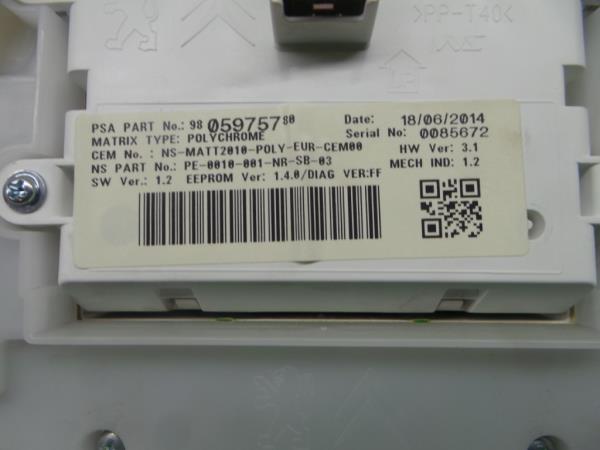 Instrument cluster PEUGEOT 208 Imagem-3