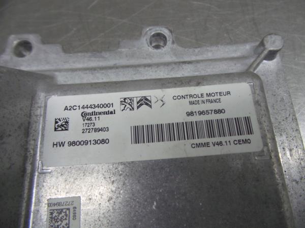 Centralina motor / ECU CITROËN C3 III (SX) Imagem-3