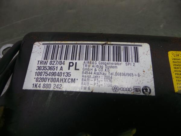 Airbag banco direito VOLKSWAGEN Golf V (1K1) Imagem-1