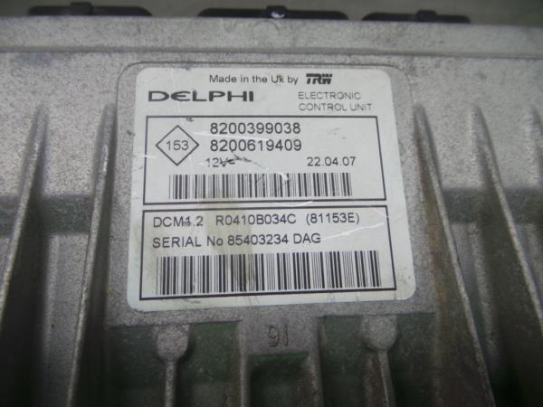 Centralina motor / ECU RENAULT Clio III (BR0/1, CR0/1) Imagem-3