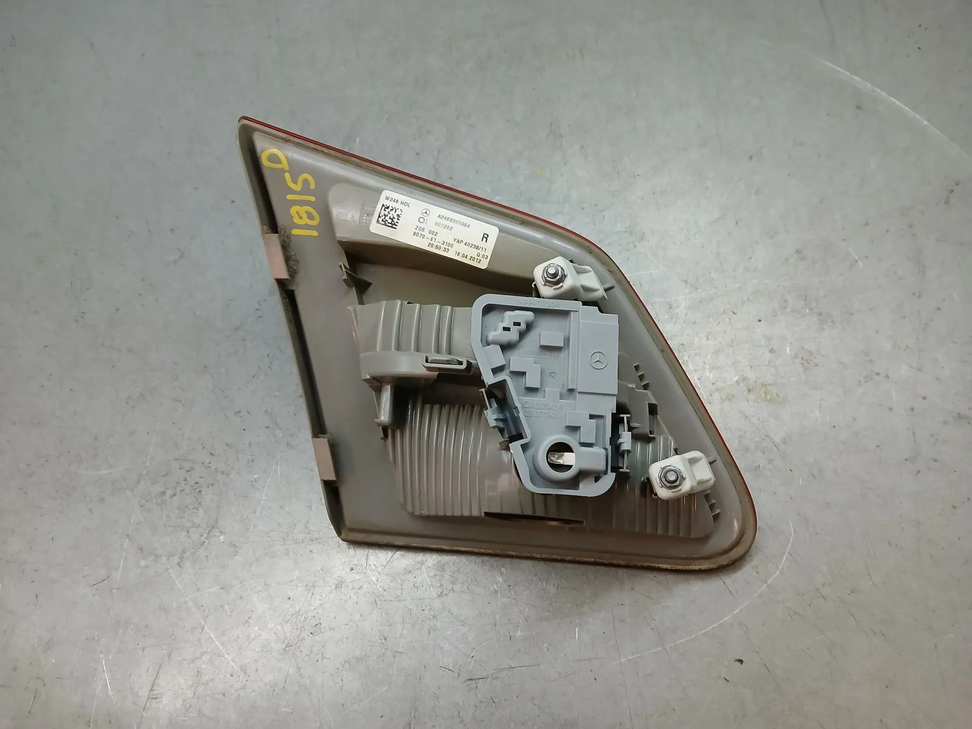 Fanale Destro Baule MERCEDES-BENZ Classe B (W246, W242) Imagem-2