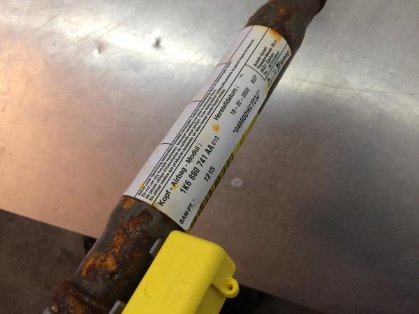 Airbag Cortinha Izquierdo VOLKSWAGEN Golf V (1K1) Imagem-2